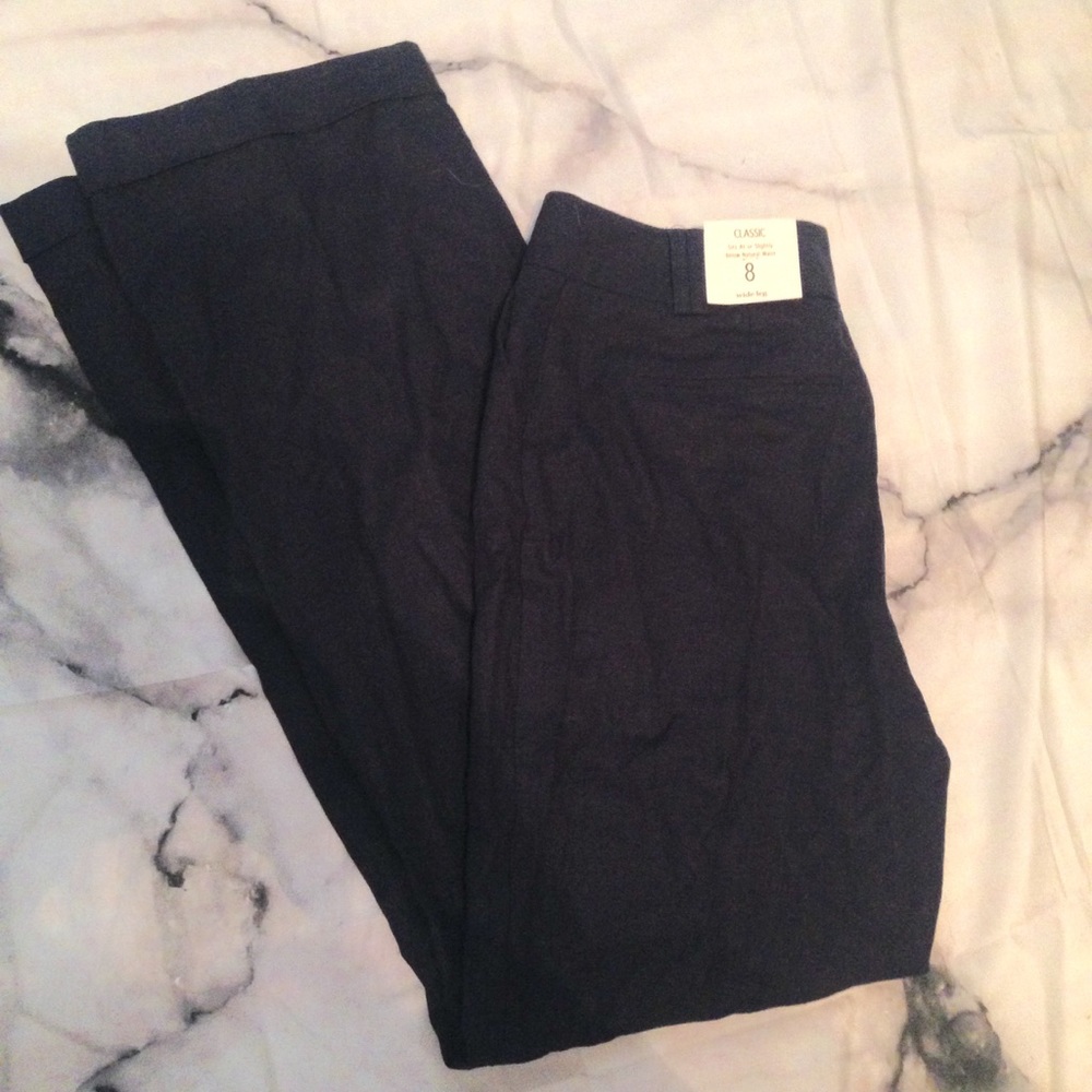 Navy Wide Leg